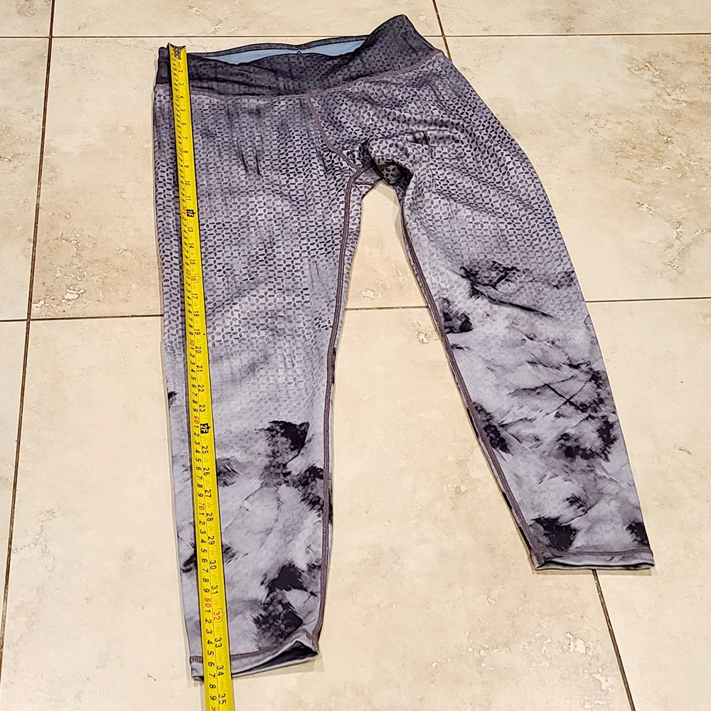 Prana Marble Gray and Blue Leggings - Picture 5 of 5